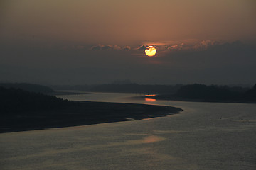 Image showing ASIA MYANMAR MYEIK LANDSCAPE RIVER