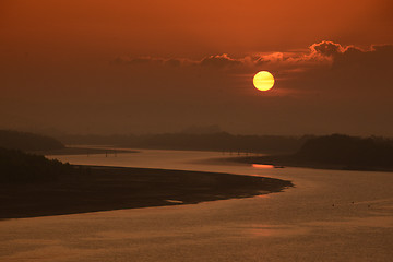 Image showing ASIA MYANMAR MYEIK LANDSCAPE RIVER