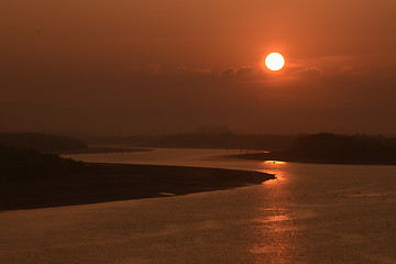 Image showing ASIA MYANMAR MYEIK LANDSCAPE RIVER