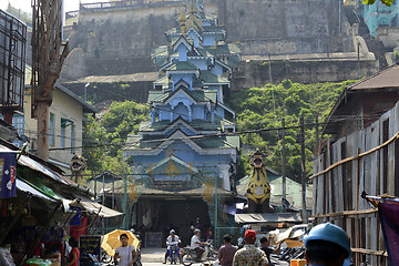 Image showing ASIA MYANMAR MYEIK TEMPLE