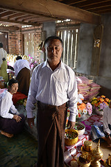 Image showing ASIA MYANMAR MYEIK SHINPYU CEREMONY