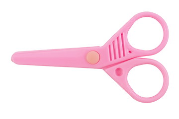 Image showing Pink scissors