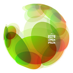 Image showing Abstract globe Vector illustration. 