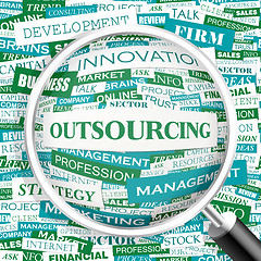 Image showing OUTSOURCING