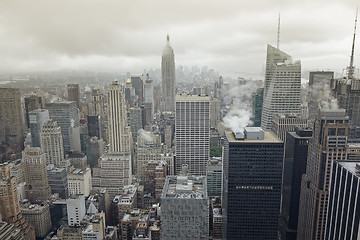 Image showing New York at a rainy day