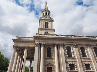 Image showing St Martin church in London