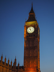 Image showing Big Ben in London