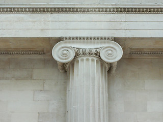 Image showing Ionic capital