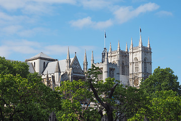 Image showing Westminster Abbey in London