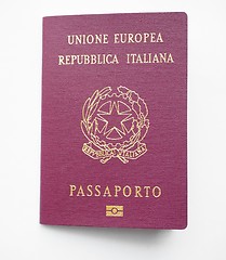 Image showing Italian Passport