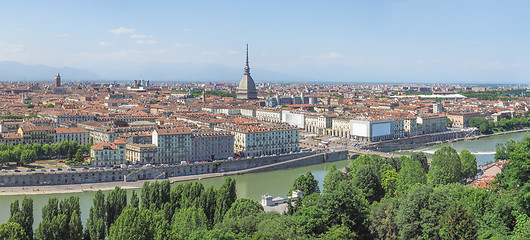 Image showing Aerial view of Turin