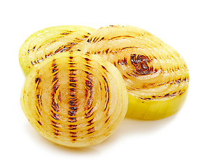 Image showing grilled onions