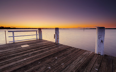 Image showing Shoalhaven river dawn