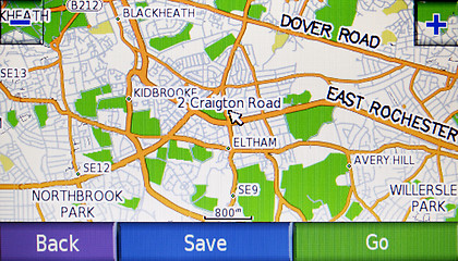 Image showing GPS screen