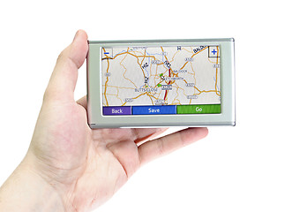 Image showing GPS screen