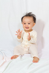 Image showing Asian Chinese Baby Smiling