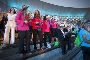 Image showing Concert of Latvian Youth Song and Dance Celebration