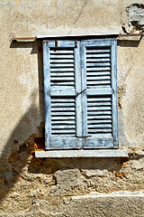 Image showing  window  lonate ceppino varese italy abstract     blind in the c