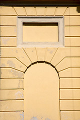 Image showing abstract in italy   vinago   window of a church