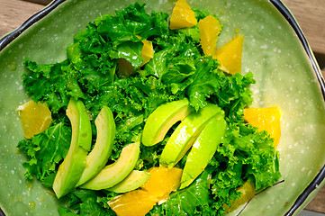 Image showing fresh avocado salad 