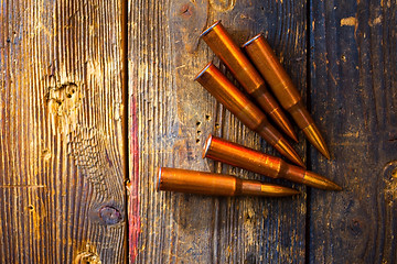 Image showing rifle cartridges