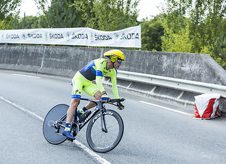 Image showing The Cyclist Michael Rogers - Tour de France 2014