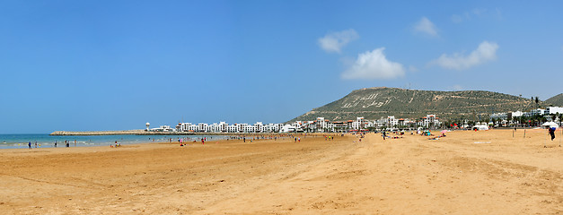 Image showing agadir beach 