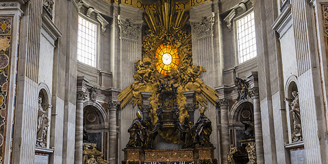 Image showing Basilica of saint Peter, Vatican city, Vatican