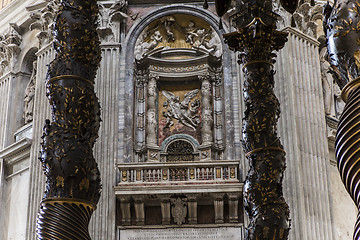 Image showing Basilica of saint Peter, Vatican city, Vatican