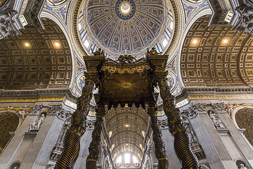 Image showing Basilica of saint Peter, Vatican city, Vatican