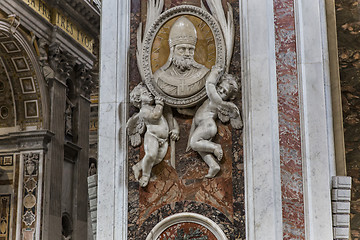 Image showing Basilica of saint Peter, Vatican city, Vatican