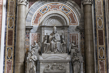 Image showing Basilica of saint Peter, Vatican city, Vatican