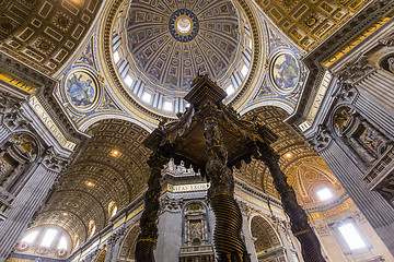 Image showing Basilica of saint Peter, Vatican city, Vatican