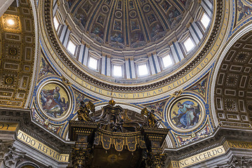 Image showing Basilica of saint Peter, Vatican city, Vatican