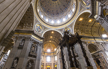 Image showing Basilica of saint Peter, Vatican city, Vatican