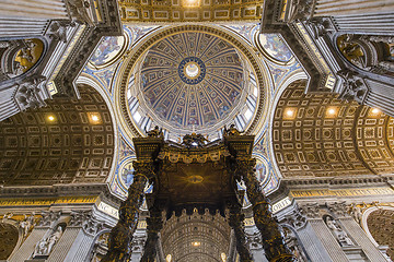 Image showing Basilica of saint Peter, Vatican city, Vatican