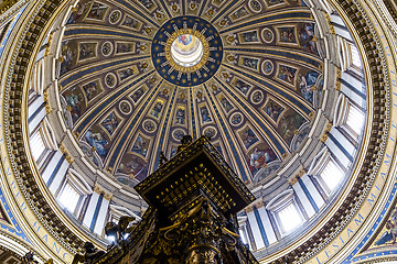 Image showing Basilica of saint Peter, Vatican city, Vatican