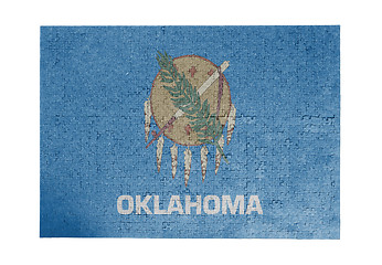 Image showing Large jigsaw puzzle of 1000 pieces - Oklahoma