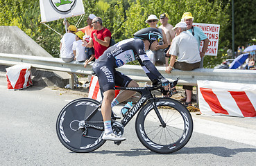 Image showing The Cyclist Jan Bakelants - Tour de France 2014