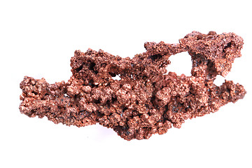 Image showing natural copper isolated