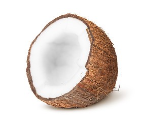 Image showing Half of coconut