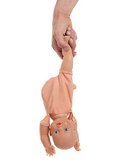 Image showing Adult with baby toy (no trademark)