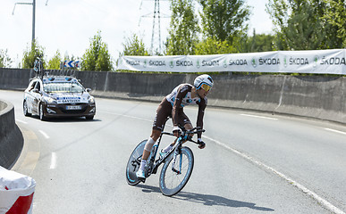 Image showing The Cyclist Ben Gastauer - Tour de France 2015