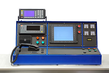 Image showing Dispatcher desk console