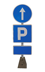 Image showing Parking sign