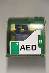 Image showing Automated external defibrillator