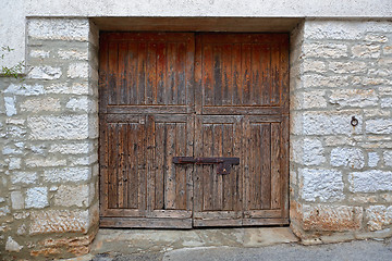 Image showing Grunge door