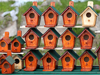 Image showing Birdhouses