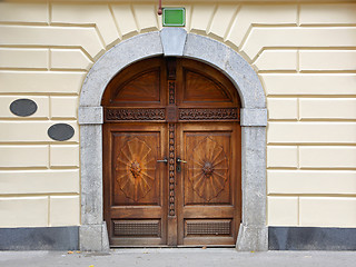 Image showing Arch door