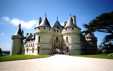 Image showing Chaumont castle in Loire Valley, France